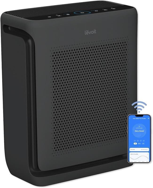 levoit vital 200s-p smart luftreiniger – schwarz