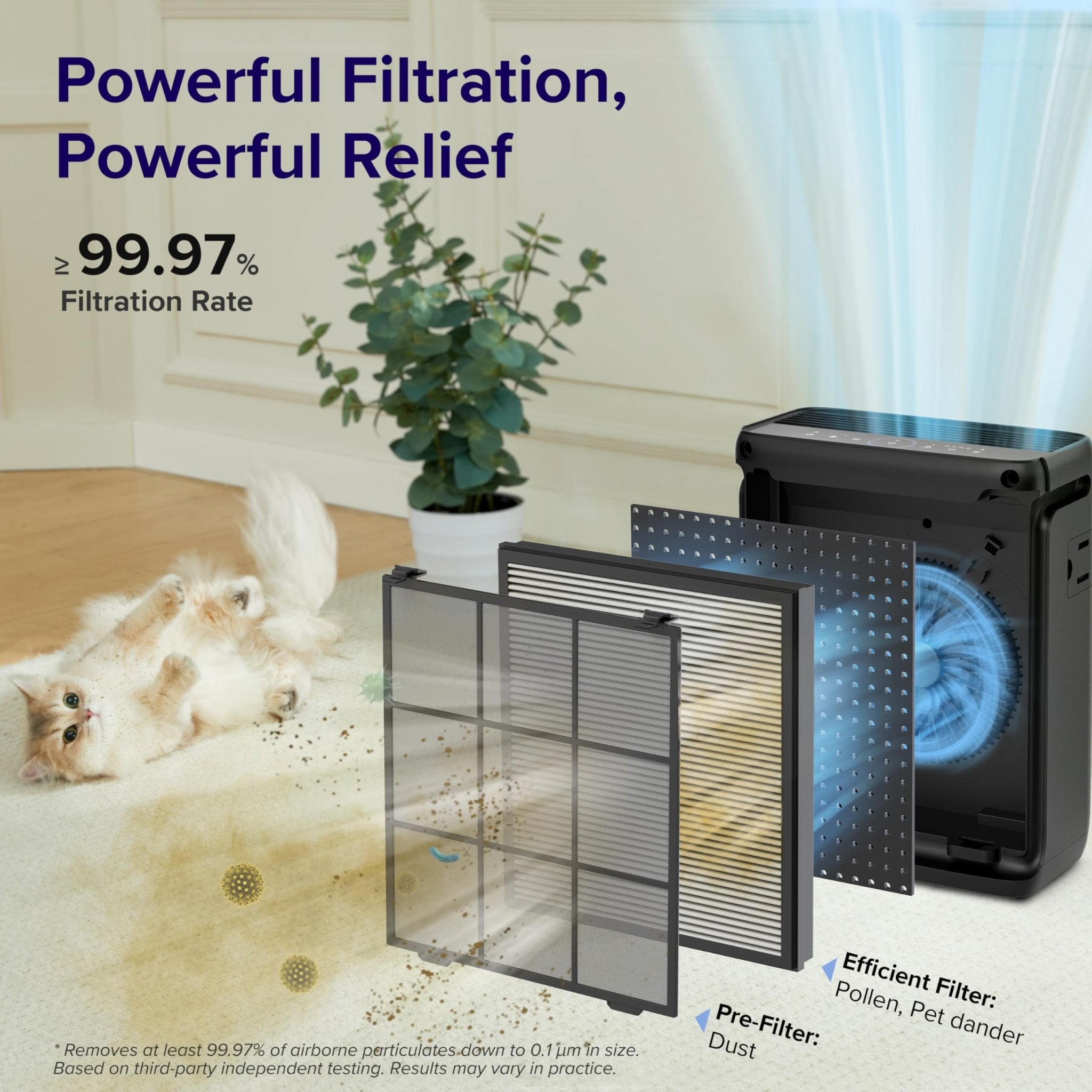 levoit vital 100s-p smart luftreiniger schwarz