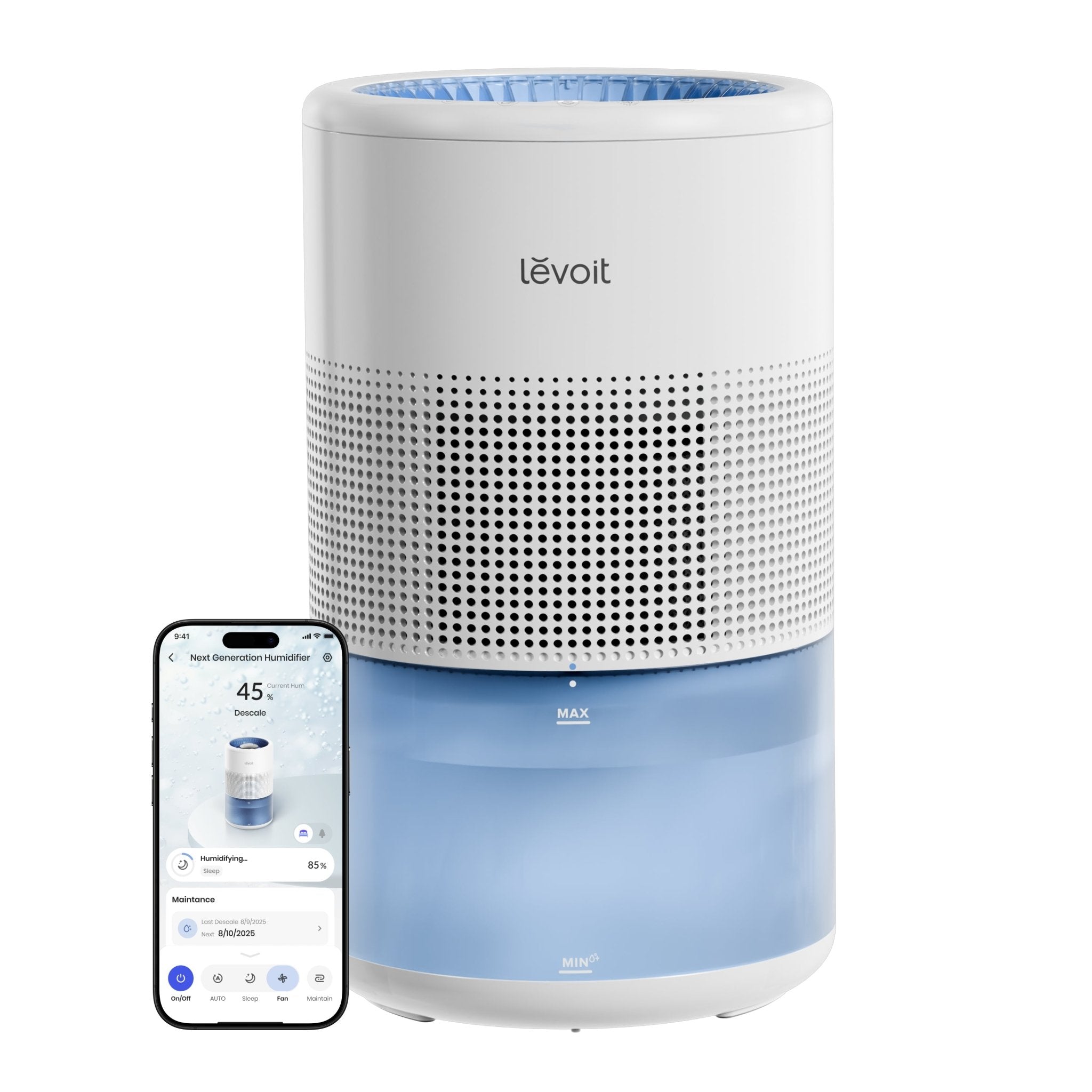 levoit superior studio smart verdunstungsbefeuchter