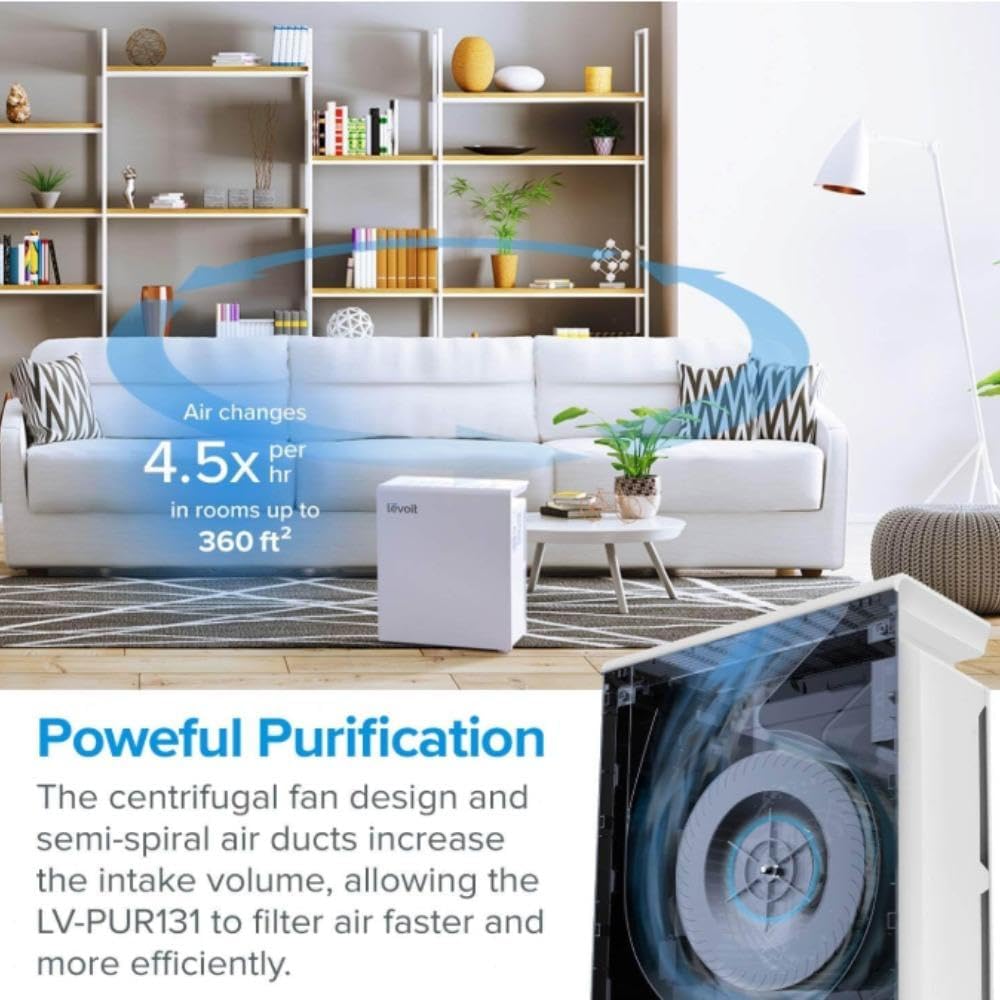 levoit lv-pur131 ersatzfilter 3-stufige filtration