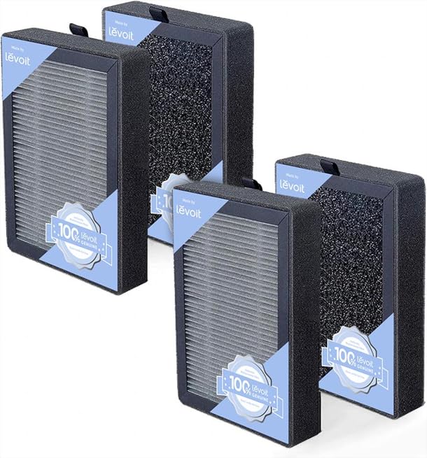 levoit vista 200 ersatzfilter 2er-pack 3-stufige filtration