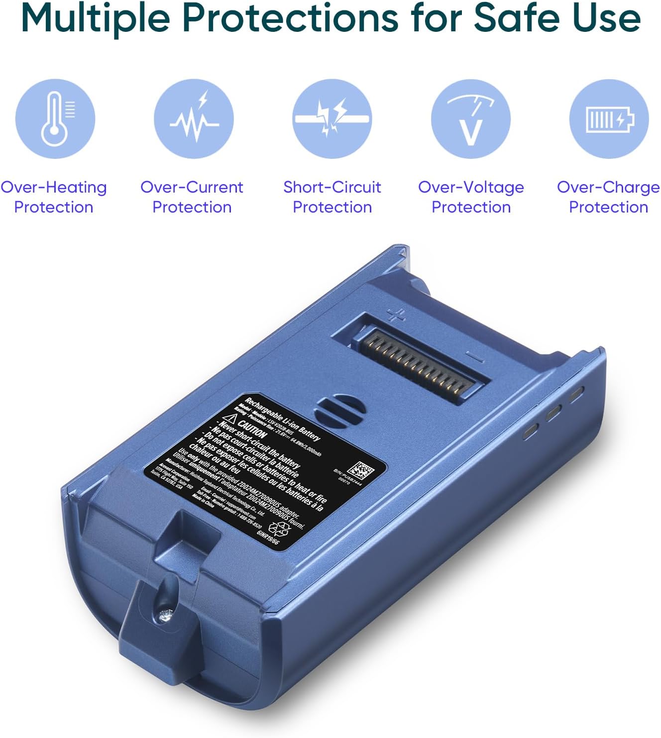 levoit lvac-300 akku für akku-staubsauger
